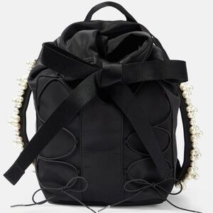 Simone Rocha Bow Pearl Backpack